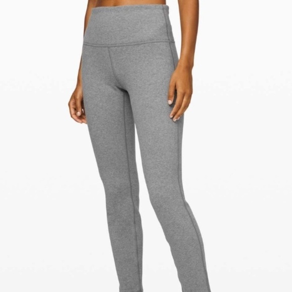 lululemon athletica Pants - 9.Lululemon Wunder Lounge Pant 28" *Updated FitHeathered Core Medium Grey